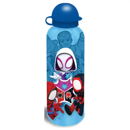 Spider-Man Tiny Hero aluminijasta plastenka za vodo s pokrovčkom na ustnik 500 ml fotografija izdelka