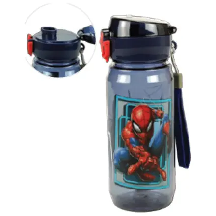 Spider-Man World plastična steklenica za vodo z obešalnikom 600 ml fotografija izdelka