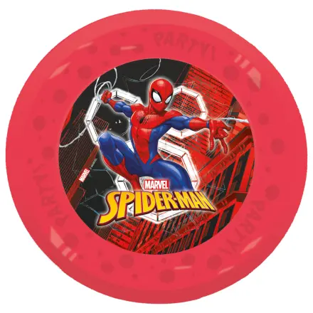 Spider-Man World of Webs micro premium plastični jedilni krožnik, 4-delni set 21 cm fotografija izdelka