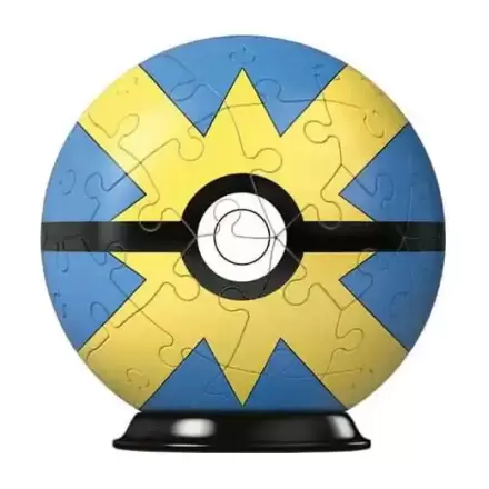 Pokémon 3D sestavljanka Pokéballs: Quick Ball (55 kosov) termékfotója