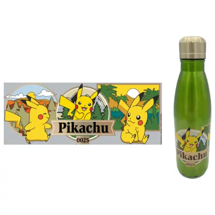 Pokémon A Wild Pikachu Steklenica iz nerjavečega jekla fotografija izdelka