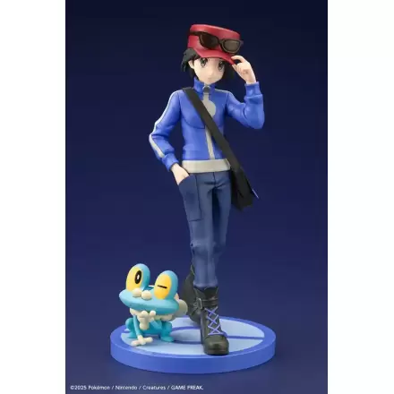 Pokémon ARTFXJ Kip 1/8 Calem & Froakie 20 cm fotografija izdelka