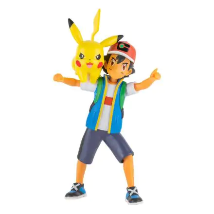 Pokémon Battle Feature Figurice Ash & Pikachu 11 cm fotografija izdelka