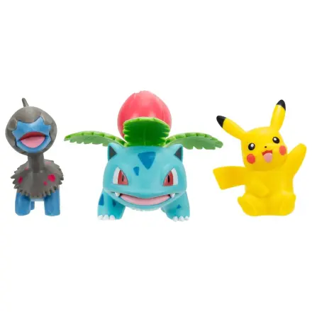Pokémon Battle Figure Set Akcijske figure Pikachu, Deino & Ivysaur (3-kosov) fotografija izdelka