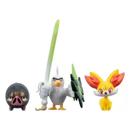 Pokémon Bojna figura Set 3-pak Fennekin, Lechonk, Sirfetch'd 5 cm fotografija izdelka
