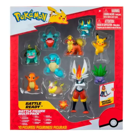 Pokemon Bojni Pripravljen paket 10 figuric termékfotója