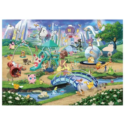 Pokemon Breakout 1 Eevee and the Park puzzle 1000 kosov fotografija izdelka