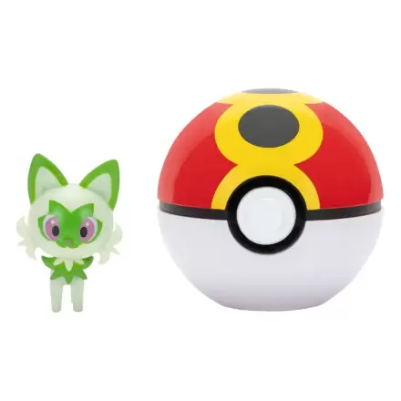 Pokémon Clip'n'Go Poké Žoge Sprigatito & Repeat Žoga fotografija izdelka