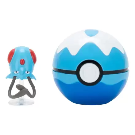 Pokémon Clip'n'Go Poké Žoge Tentacool & Potapljaška Žoga fotografija izdelka