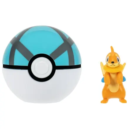 Pokémon Clip 'n' Go akcijska figura Buizel & Net Ball fotografija izdelka
