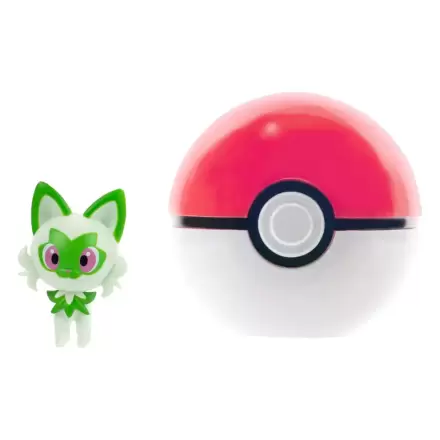 Pokémon Clip'n'Go Poké Kroglice Sprigatito s Poké kroglo fotografija izdelka