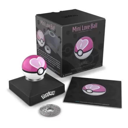 Pokémon Diecast Replika Mini Ljubezenska Žoga iz tlačno litega materiala fotografija izdelka