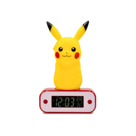 Pokémon Budilka z lučko Pikachu 18 cm termékfotója