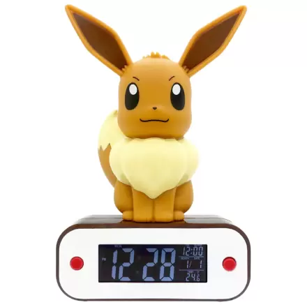 Pokémon Budilka z Lučko Evoli 22 cm termékfotója