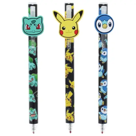 Pokémon izbrisljiva gel pisala, paket 3 kosov fotografija izdelka