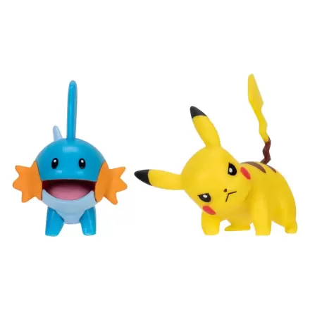Pokémon First Partner Battle Figura Set Figure 2-Pack Mudkip & Pikachu #4Pokémon First Partner Battle Set figur bojnih figur 2-Pack Mudkip & Pikachu #4 fotografija izdelka