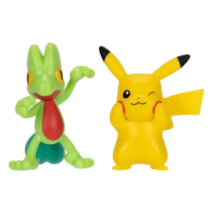 Pokémon First Partner Battle Figure Set Figure 2-Pack Treecko & Pikachu #8 - Set figuric za bitke prvih partnerjev, 2-Pack  fotografija izdelka