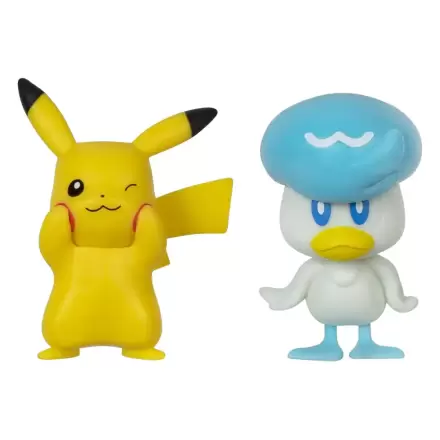 Pokémon Gen IX Bojna figura paket Mini figura 2-pakiranje Pikachu & Quaxly 5 cm fotografija izdelka