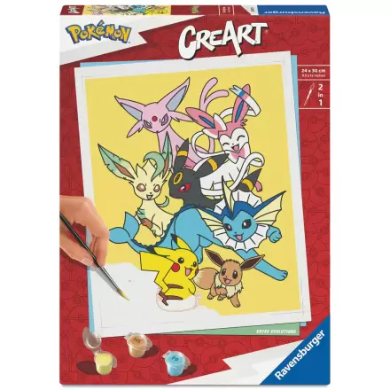 Pokemon Legendary odrasli CreArt komplet za slikanje fotografija izdelka