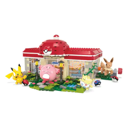 Pokémon Mega Construx gradbeni set Gozdni Pokémon Center termékfotója