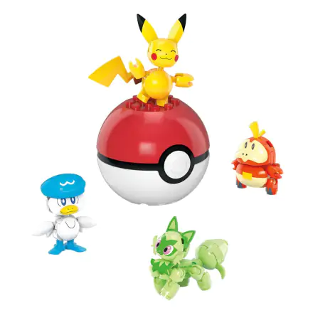 Pokémon Mega Construx gradbeni set ekipa regije Paldea termékfotója