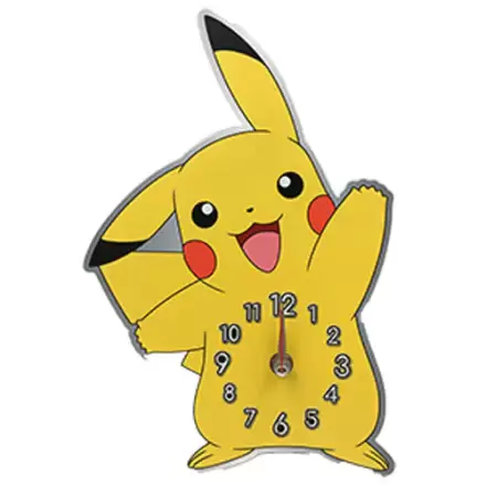 Pokemon Pikachu stenska ura fotografija izdelka