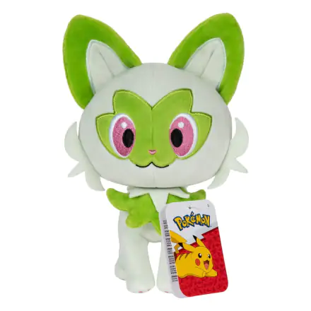Pokémon Plišasta Figura Sprigatito 20 cm fotografija izdelka