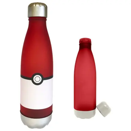 Pokémon Pokeball plastična steklenička za vodo z navojnim zamaškom 650 ml fotografija izdelka