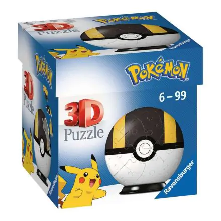 Pokémon 3D sestavljanka Pokéballs: Ultra Ball (54 kosov) fotografija izdelka