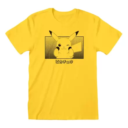 Pokemon majica Pikachu Katakana termékfotója