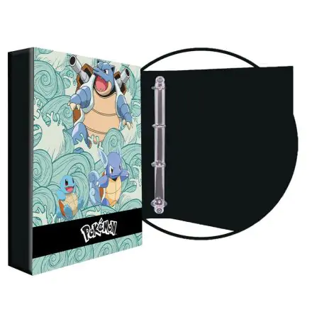 Pokemon Squirtle Evolution A4 mapa z obroči fotografija izdelka