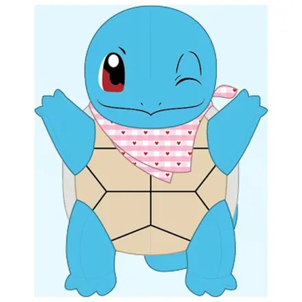 Plišasta igrača Pokémon Squirtle z maramo s srcem 20 cm fotografija izdelka