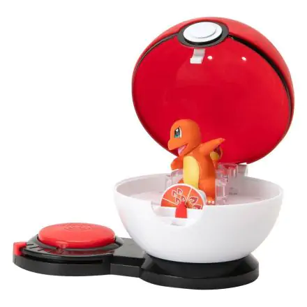 Pokémon Surprise Attack igra Charmander #1 s Poké žogo proti Riolu z Repeat žogo fotografija izdelka