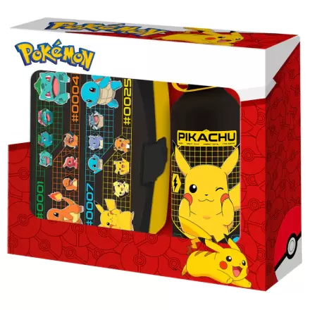 Pokemon škatla za malico + aluminijasta steklenica set 500ml termékfotója