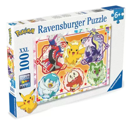 Pokemon XXL sestavljanka 100 kosov fotografija izdelka
