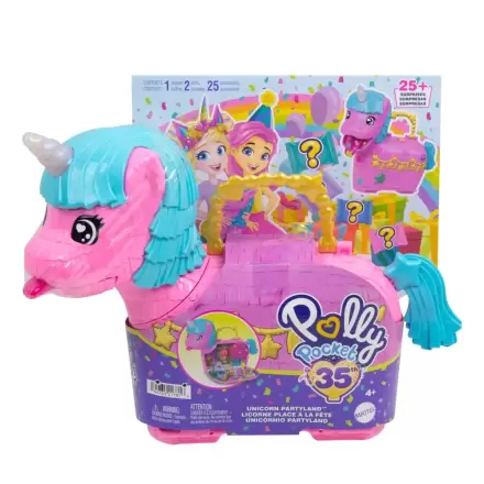 Polly Pocket Partyland Unicorn skrinja set za igranje fotografija izdelka