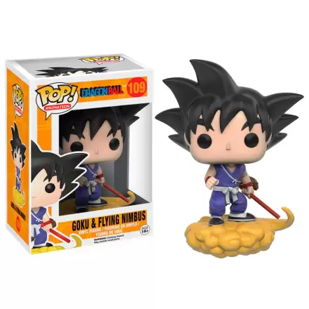 Dragon Ball Z POP! Animation Vinilna Figura Goku na letečem oblaku 9 cm termékfotója