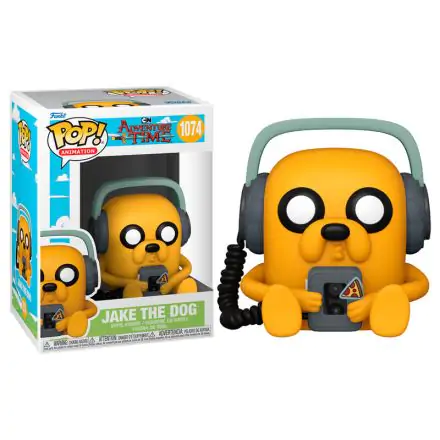 Adventure Time POP! Animacija vinilna figura Jake z kasetofonom 9 cm fotografija izdelka