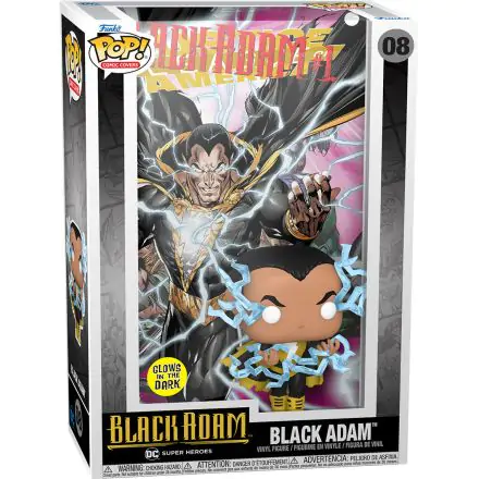 DC POP! Strip Cover Vinilna Figura Black Adam (Sveti-v-temi) fotografija izdelka