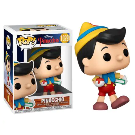 Pinocchio 80th Anniversary POP! Disney Vinyl figura School Bound Pinocchio 9 cm termékfotója