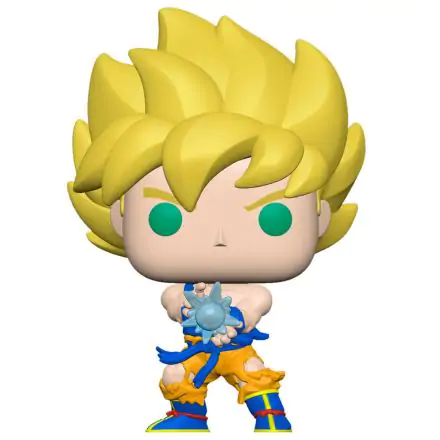 Dragon Ball Z POP! Animation Vinil Figura SS Goku z Kamehameha Wave 9 cm termékfotója