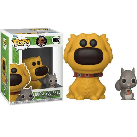 Dug Days POP & Buddy Disney Vinyl Figura Dug s/Veverica 9 cm termékfotója