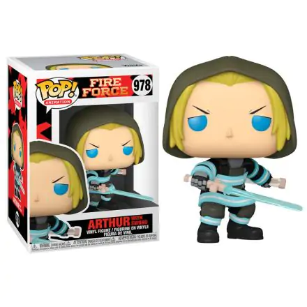 Fire Force POP! Animation Vinyl Figurica Arthur z mečem 9 cm termékfotója