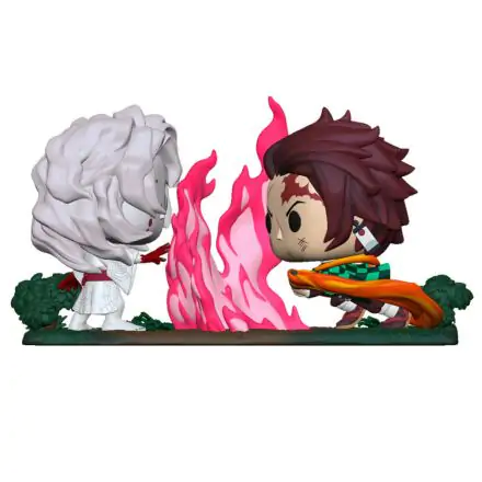 Demon Slayer POP Moment! Vinyl Figures 2-Pack Tanjiro vs. Rui 9 cm - Vinilne Figure - Komplet 2 termékfotója