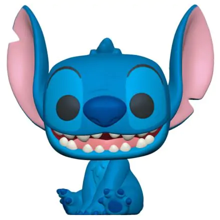 Lilo & Stitch POP! Disney Vinilna Figura Nasmejan Sedeč Stitch 9 cm termékfotója