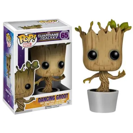 Guardians of the Galaxy POP! Vinyl Bobble-Head Plešoči Groot 10 cm termékfotója