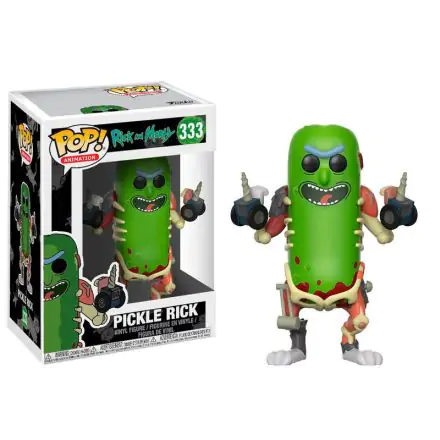 Rick and Morty POP! Animation Vinilna Figura Pickle Rick 9 cm fotografija izdelka