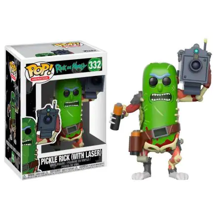 Rick and Morty POP! Animation Vinilna Figura Pickle Rick z Laserjem 9 cm fotografija izdelka
