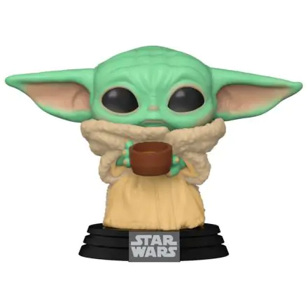 The Mandalorian POP! Star Wars Vinyl Figurica The Child w/ Cup 9 cm termékfotója