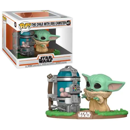 Star Wars The Mandalorian POP! Deluxe Vinilna Figura The Child Egg Canister 9 cm termékfotója